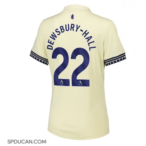 Zenski Nogometni Dres Everton Kiernan Dewsbury-Hall #22 Gostujuci 2025-26 Kratak Rukav Zenski Nogometni Dres Everton Kiernan Dewsbury-Hall #22 Gostujuci 2025-26 Kratak Rukav